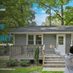 Family enjoying their insurance housing after home damage.